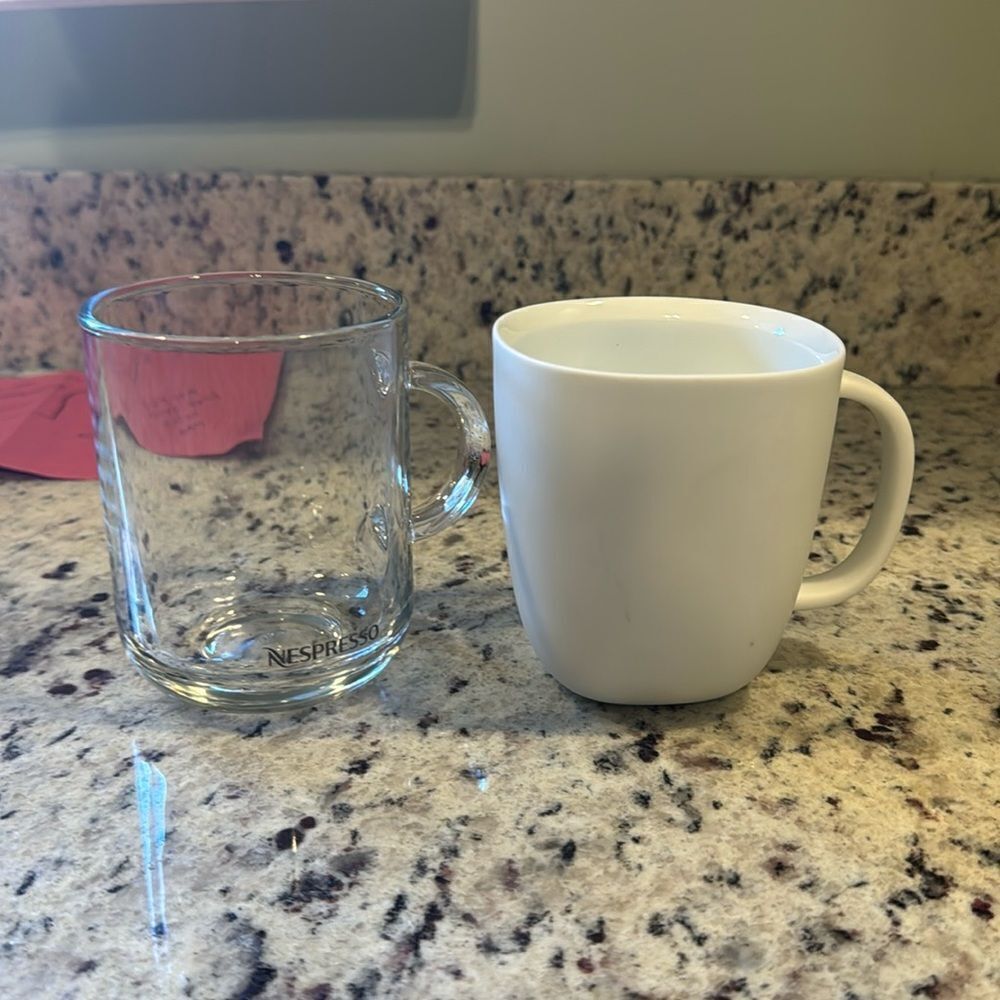 Bundle of 2 Nespresso Coffee Mugs